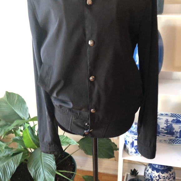 CLUB MONACO black bomber size extra small - Picture 11 of 12